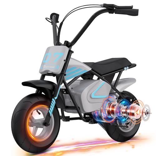 EVERCROSS EV07M Kinder Elektro-Motorrad mit 11“ Reifen, 20km/h Geschwindigkeit & 15km Reichweite, geeignet für 3-10 jährige Jungen & Mädchen EVERCROSS EV07M Kinder Elektro-Motorrad mit 11“ Reifen, 20km/h Geschwindigkeit & 15km Reichweite, geeignet für 3-10 jährige Jungen & Mädchen von EVERCROSS