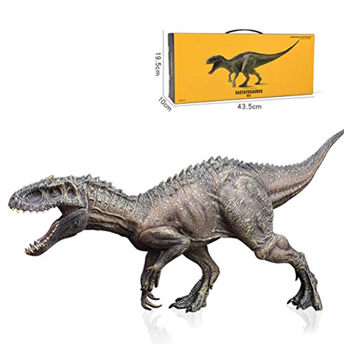 EVGATSAUTO Kunststoff-Dinosaurier-Actionfiguren, Solides Modell mit Beweglichem Mund, Stehende Tischdekoration, 34 X 18 X 8 cm (ONE #61) von EVGATSAUTO