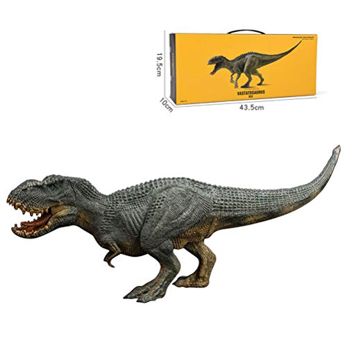 EVGATSAUTO Kunststoff-Dinosaurier-Actionfiguren, Solides Modell mit Beweglichem Mund, Stehende Tischdekoration, 34 X 18 X 8 cm (ONE #62) von EVGATSAUTO