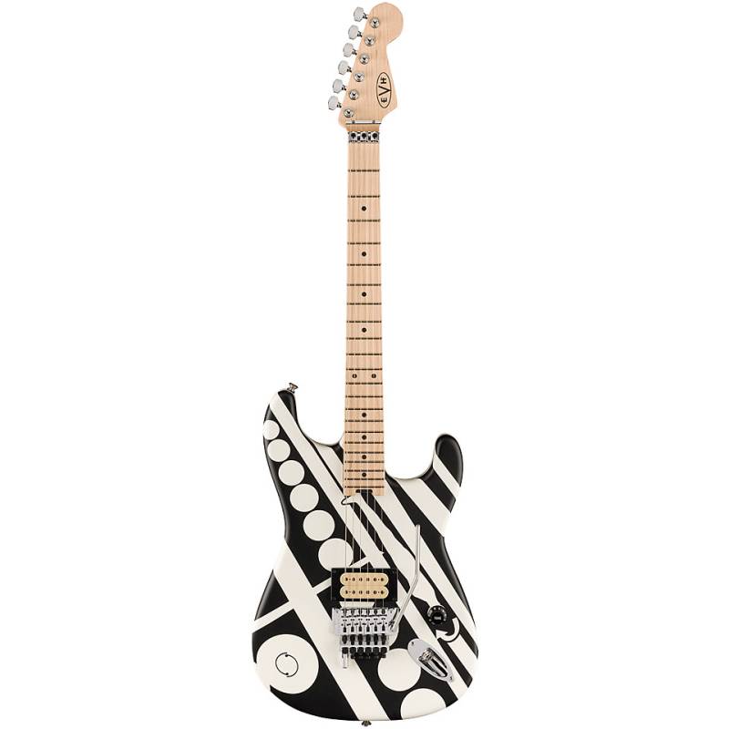 EVH Ltd Ed Striped Series Circles E-Gitarre von EVH