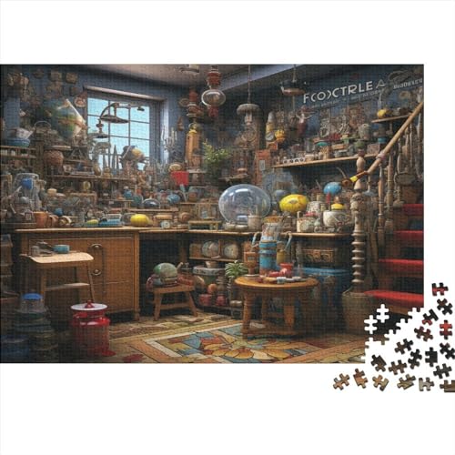 Citadel Spielepuzzle Für Erwachsene Und Jugendliche - Holzpuzzle Für Gamer Als Brain Challenge - Ideales Geschenkspiel Sundries Puzzlespiel Puzzle 1000pcs (75x50cm) von EVMILA