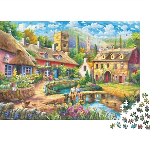 Landschaft Gaming Puzzle Brain Challenge Spielen Stadt Spielepuzzles Für Jugendliche Und Erwachsene Brain Challenge Spielen Spielepuzzles 1000pcs (75x50cm) von EVMILA