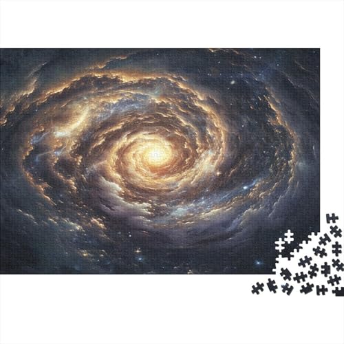 Schwarzes Loch 1000 Teile Puzzle Für Erwachsene, Hochwertige Recycelbare MateriAußerirdische Und Druck Puzzlespiel, Familienspiel, Geschenk Für Liebhaber Oder Freunde Puzzel 1000pcs (75x50cm) von EVMILA