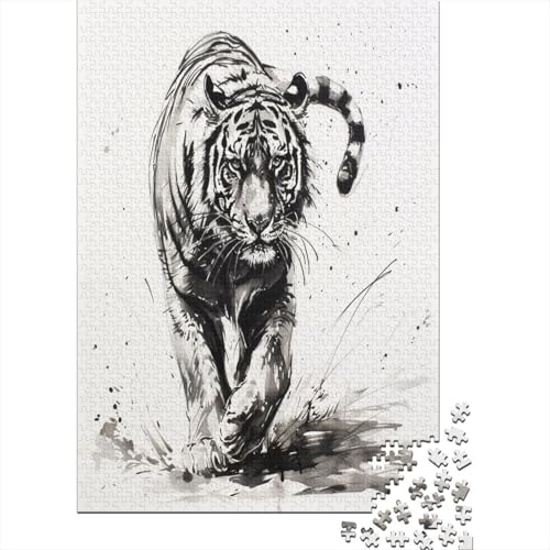 Tiger Puzzlespiel 1000 Teile Puzzles Für Erwachsene Lernspiel Herausforderung Spielzeug 1000 Teile Puzzles Für Erwachsene Kinder Erwachsenen Puzzlespiel Puzzel 1000pcs (75x50cm) von EVMILA