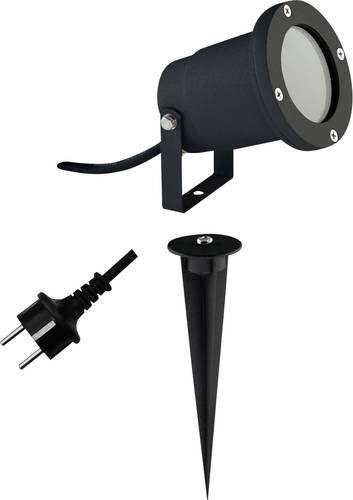 EVN 545239 LED-Gartenstrahler GU10 35W Schwarz von EVN