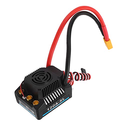 120A bürstenloser ESC 5.8 V 5A Ausgang für RC -Auto -LKW 1: 8 von EVTSCAN