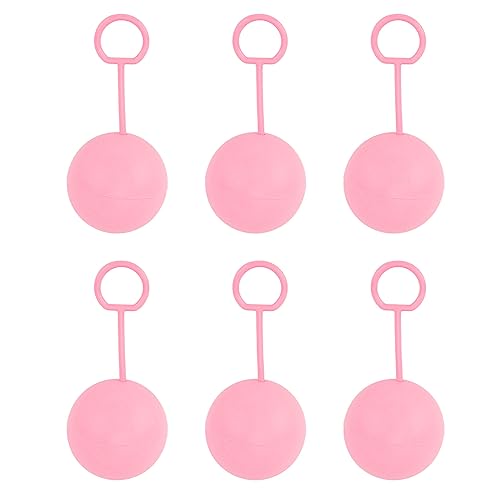 6pcs wiederverwendbare Wasserballons Silikon Schnelle Füllung selbstversiegelter Splash -Ball -Spielzeug Sommer im Freien Pool Beach Spiele (Pink) von EVTSCAN