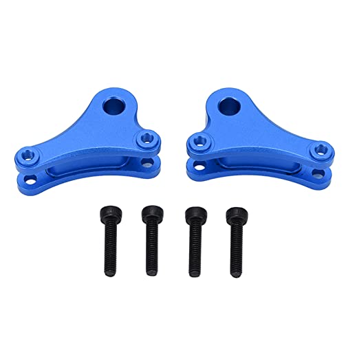 Aluminiumlegierung vorderen Rocker Arm -Upgrade Ersatz für Traxxas e revo vxl RC Car 1 Paar (Blue) von EVTSCAN