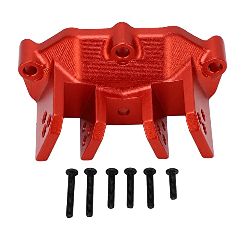 EVTSCAN 1/10 RC Achsgehäuse Upper Track Rod Mount Verbessert die Stabilität und Flexibilität für Losi Baja Rey Hammer U4 RC -Autos (Red) von EVTSCAN