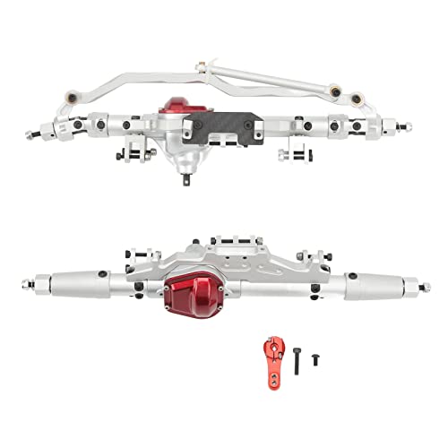 EVTSCAN 1/10 vorne Hinteracheteile Teile Verbesserung der Passbarkeit Kletterstabilität RC -Autozubehör für Wraith RR10 90048 von EVTSCAN