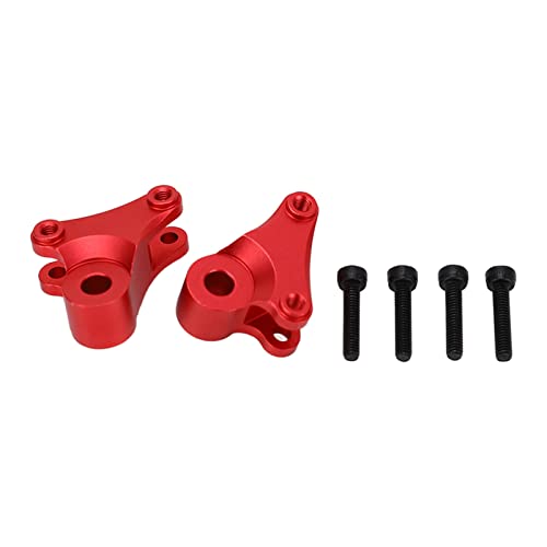 EVTSCAN 1/16 Hinten Rocker Arm Leichte Aluminium Legierung Reduzieren RC Auto Hinten Rocker Arm E Revo VXL (Red) von EVTSCAN