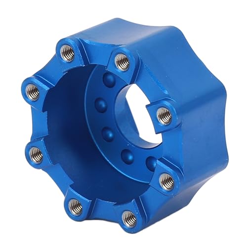 EVTSCAN 17mm Sechskantadapter Professionelles Aluminiumlegierung Leichtes Reifen -Combiner für RC -Zubehör (Blue) von EVTSCAN