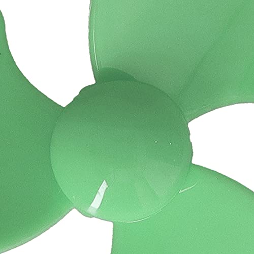 EVTSCAN 50mm 3 Blade -Propeller, Impact ABS -Kunststoff, RC -Projekte, DIY -Spielzeug und Fernbedienungsautos (Green) von EVTSCAN