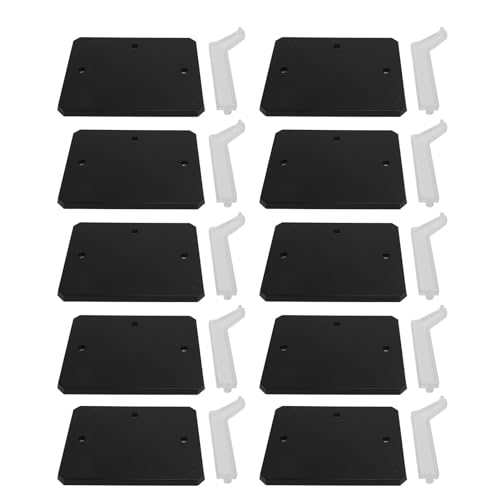 EVTSCAN Aktionsabbildung Stand Assembly Anzeige Halter Basismodell Unterstützung für 1/144 Spielzeug 10pcs Material für (Black) von EVTSCAN