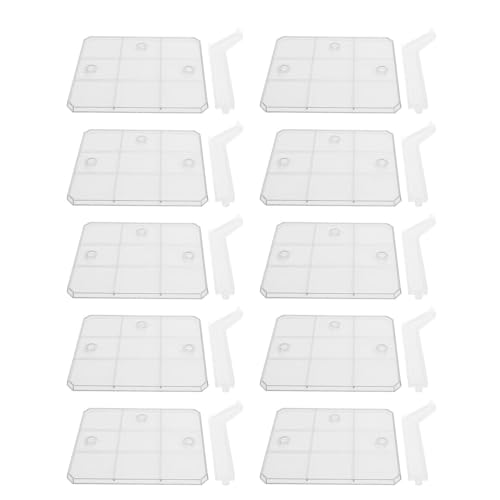 EVTSCAN Aktionsabbildung Stand Assembly Anzeige Halter Basismodell Unterstützung für 1/144 Spielzeug 10pcs Material für (Transparent) von EVTSCAN