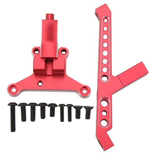 EVTSCAN Aluminiumlegierung RC Chassis Support Bracket verbessert die Leistung für SLEDG 1/8 RC -Auto (Red) von EVTSCAN