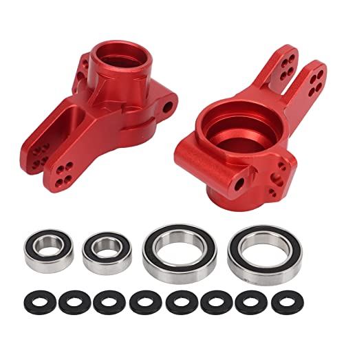 EVTSCAN Aluminiumlegierung RC Heck -Hub -Carrier -Upgrade -Teile für ARRMA 1/7 1/8 RC -Autos stabile Fahren Easy Installation (Red) von EVTSCAN