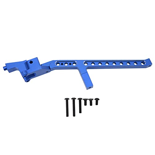 EVTSCAN Heck -Chassis -Brace Aluminiumlegierung RC Chassis unterstützt Sledg 1/8 RC -Auto (Blue) von EVTSCAN