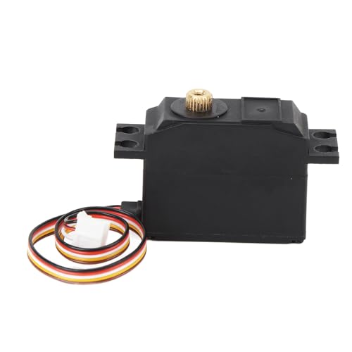 EVTSCAN Metall Servo Fernbedienung Autos Servo Metall Upgrade Kit für Wltoys 12428 12428 A 12428 B 12428 C 12423 12628 124006 von EVTSCAN