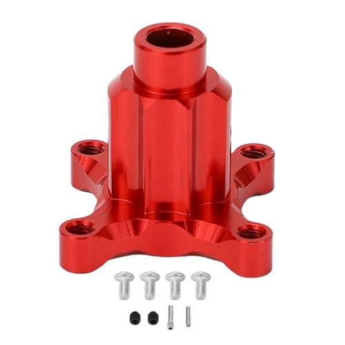 EVTSCAN RC Aluminium vordere Heckdifferentialausgänge Gerade Achse Upgrade für arrma kraton 1/8 RC -Autos (Red) von EVTSCAN