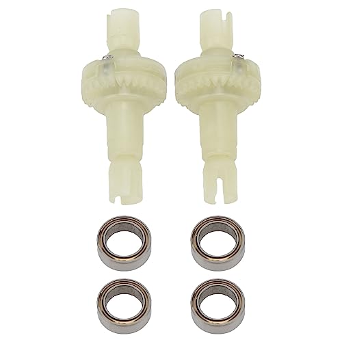 EVTSCAN RC Car Differential Set, Kugeldifferential, Stabiler Edelstahl und Kunststoff, Kompatibel mit Wltoys 284010, 284161, K989, 284131, für Heimwerker von EVTSCAN