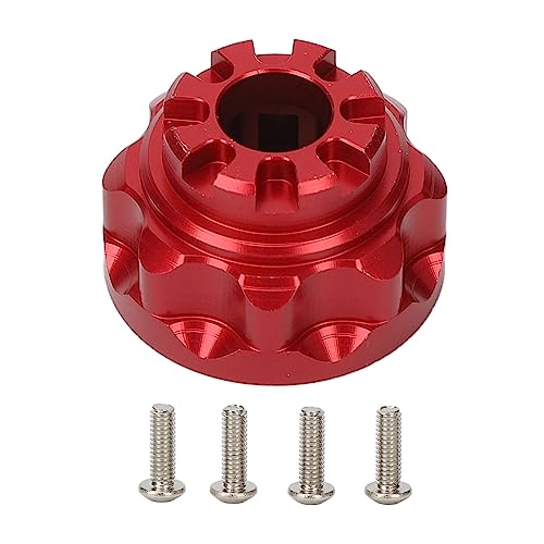 EVTSCAN RC -Differentialgehäuse Aluminiumlegierung Voller Schutz genaues Design für 820564 1/10 RC Crawler (Red) von EVTSCAN