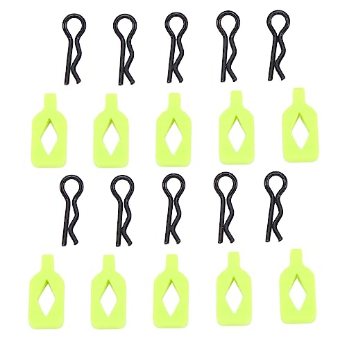 EVTSCAN RC Körper Clips Pins Robustes Leicht Gewicht für Axial 1/24 SCX24 AXI206000 RC Auto (Green) von EVTSCAN