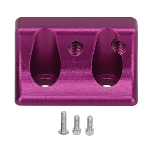 EVTSCAN RC Panhard Mount Professionelle Hochfestigkeit Ersatz Aluminiumlegierung Panhard -Halterung für axiales SCX10 II 1/10 RC -Auto (Purple) von EVTSCAN