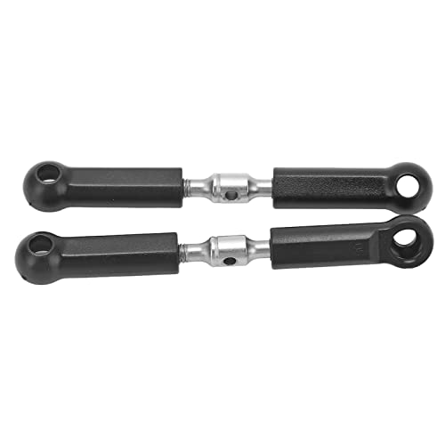 EVTSCAN RC Rear Rod Link Steering Tie Linkage Pull Rod für WLtoys 104072 RC Cars Black von EVTSCAN