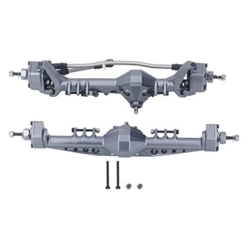 EVTSCAN RC-Vorder-Hintere-Portalachsen-Set aus Aluminiumlegierungsstahl für Axial SCX10II Capra 1.9 UTB GEN8 1/10 RC-Car von EVTSCAN