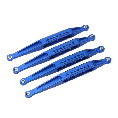 EVTSCAN RC niedrigere Suspensionsverbindungen Aluminiumlegierung Hochfestes Exquisite Niedrigerer Link -Set kann die Leistung für das LOSI LMT 4WD -Fernbedienungsauto verbessern (Blue) von EVTSCAN