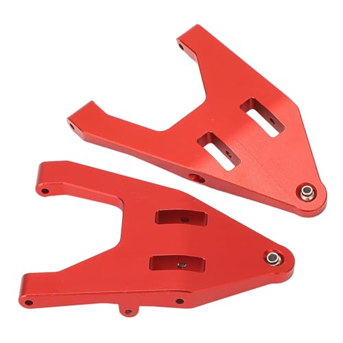 EVTSCAN Udirc UD1002 UD1002SE SG1002 RC Front Unterschwung Arm Upgrade Accessoire Leichte Aluminiumlegierung Set für Off Road Truck Desert Racing (Red) von EVTSCAN