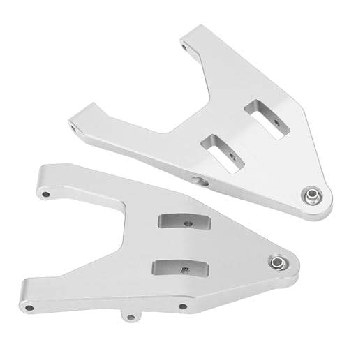 EVTSCAN Udirc UD1002 UD1002SE SG1002 RC Front Unterschwung Arm Upgrade Accessoire Leichte Aluminiumlegierung Set für Off Road Truck Desert Racing (Silver) von EVTSCAN