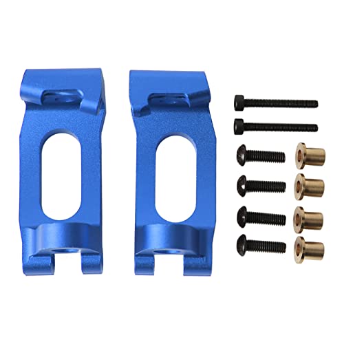 RC Front C Hub -Träger -Upgrade -Teile Aluminiumlegierung Caster Block für TRAXXAS SLEDG 4 Radantrieb 1/8 RC Auto (Blue) von EVTSCAN