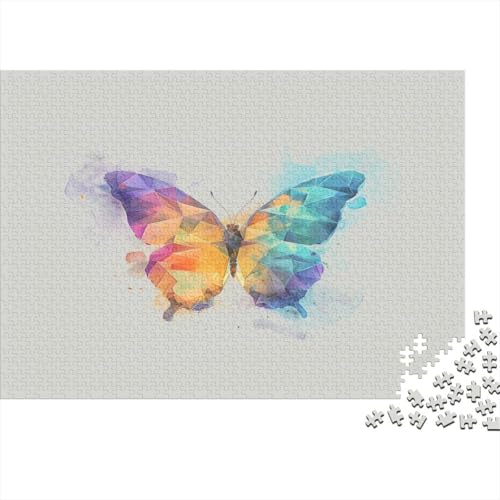 Schmetterling Puzzle 1000 Teile Puzzle Für Erwachsene Und Kinder Ab 14 Jahren Puzzel 1000pcs (75x50cm) von EWAZKOPRH