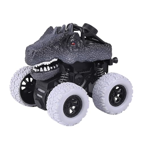 EWFAS Reibungsbetriebene Autos - Pädagogische Dinosaurierautos - Lernspielzeug für Kinder Jungen und Mädchen im Alter von 3–8 Jahren, Autospielzeug, Dinosaurierspielzeug, Tierautospielzeug, Geschenke von EWFAS