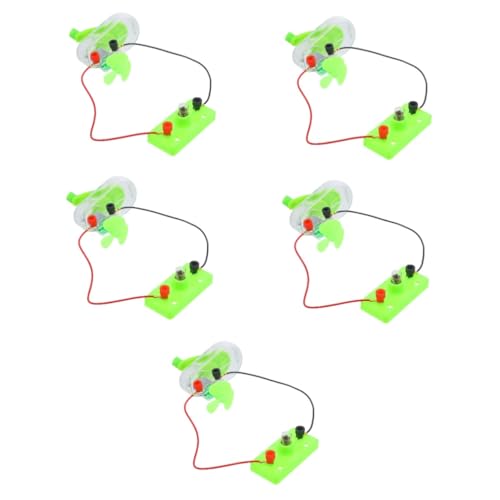 EXCEART 5 Sets Handgenerator Lernspielzeug Motor Wissenschaftliche Experimente Für DIY Bildung Wissenschaftsset Strom Set DIY Modellgenerator Notstromgenerator von EXCEART