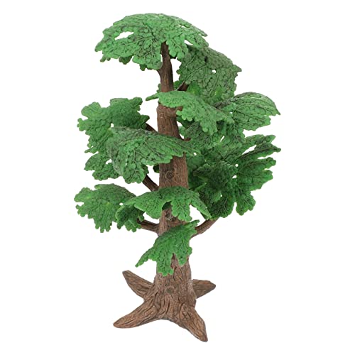 EXCEART Baummodell Modellbäume Mini-Zug-landschaftsbäume Künstliche Bougainvillea Miniatur Feenbaum Mini-Weihnachtsbaum Puppenhausbaum Pflanzenmodellierung Kleiner Baum Green Plastik von EXCEART