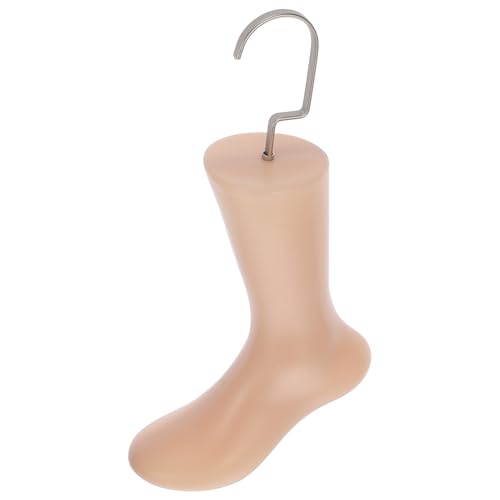 EXCEART Fußform Für Socken Präsentationsständer Schmuckbeutel Mit Kordelzug Kleiner Schmuck Fußmodell Mit Kordelzug Socken Mannequin Aus Kunststoff Fuß Mannequin Für Socken von EXCEART