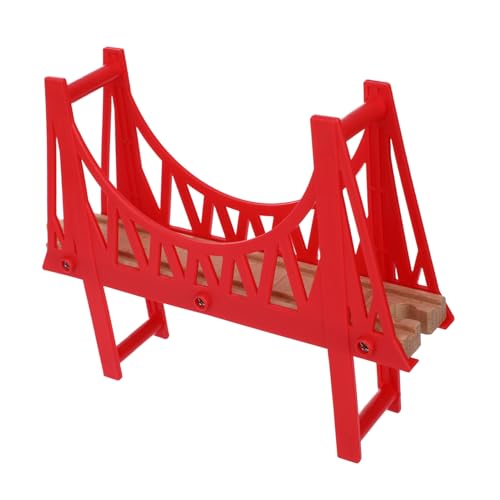 EXCEART Holzeisenbahn Doppelstock Brücke aus Robustem Holz Kompatible Schienen Zubehörteile Innovatives Spielset für Nahtlose Passform mit Gängigen Marken Fördert Fantasie und Langlebigen EXCEART Holzeisenbahn Doppelstock Brücke aus Robustem Holz Kompatible Schienen Zubehörteile Innovatives Spielset für Nahtlose Passform mit Gängigen Marken Fördert Fantasie und Langlebigen von EXCEART