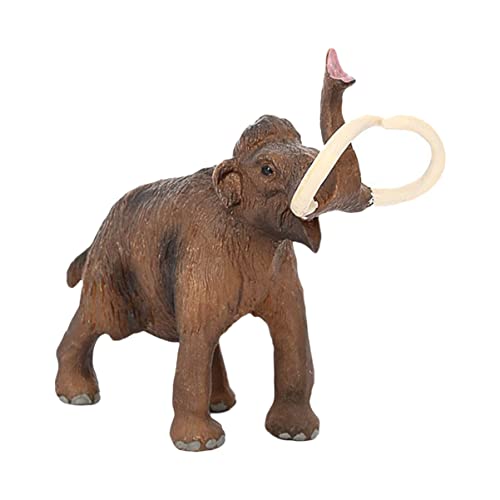 EXCEART Woolly Modell Woolly Spielzeug prähistorisches Spielzeug Miniatur Tierfigur Antike Elefant Figuren von EXCEART