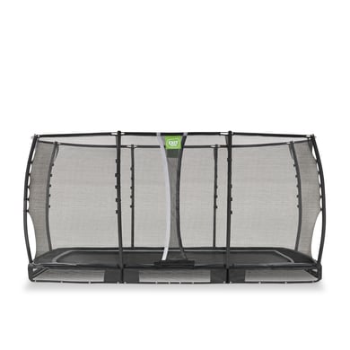 EXIT Allure Premium Bodentrampolin 244x427cm - schwarz von EXIT TOYS