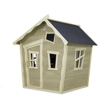 EXIT Crooky 100 Holzspielhaus - graubeige von EXIT TOYS