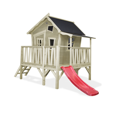 EXIT Crooky 350 Holzspielhaus - graubeige von EXIT TOYS