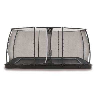 EXIT Dynamic ebenerdiges Trampolin 275 x 458 cm mit Sicherheitsnetz, schwarz von EXIT TOYS