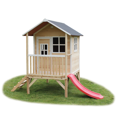 EXIT Holzspielhaus Loft 300, natur von EXIT TOYS