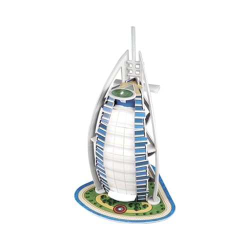 EXPLORA - Burj Al Arab - 3D-Puzzles - 540018-17 Teile - Denkmal - Stufe 2 - Ohne Kleber oder Schere - Lehrreich - Vereinigte Arabische Emirate - Konstruktionsspiel - Geschenk - Modell - Ab 5 Jahren EXPLORA - Burj Al Arab - 3D-Puzzles - 540018-17 Teile - Denkmal - Stufe 2 - Ohne Kleber oder Schere - Lehrreich - Vereinigte Arabische Emirate - Konstruktionsspiel - Geschenk - Modell - Ab 5 Jahren von EXPLORA SCIENCES