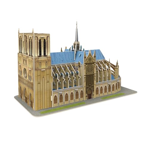 EXPLORA - Notre Dame de Paris - 3D-Puzzles - 540025-53 Teile - Historisches Denkmal - Stufe 4 - Ohne Kleber oder Schere - Paris - BAU - Geschenk - Modell - Ab 5 Jahren EXPLORA - Notre Dame de Paris - 3D-Puzzles - 540025-53 Teile - Historisches Denkmal - Stufe 4 - Ohne Kleber oder Schere - Paris - BAU - Geschenk - Modell - Ab 5 Jahren von EXPLORA SCIENCES