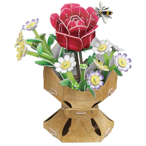 EXPLORA - Rosa Blumenstrauß - 3D-Puzzles - 540501-120 Teile - Ohne Kleber oder Schere - Pädagogisch - Konstruktionsspiel - Kindergeschenk - Modell - Pädagogisch und Unterhaltsam - Ab 8 Jahren EXPLORA - Rosa Blumenstrauß - 3D-Puzzles - 540501-120 Teile - Ohne Kleber oder Schere - Pädagogisch - Konstruktionsspiel - Kindergeschenk - Modell - Pädagogisch und Unterhaltsam - Ab 8 Jahren von EXPLORA SCIENCES