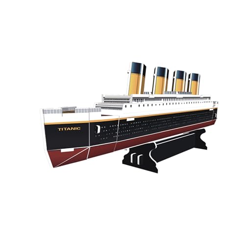 EXPLORA - Titanic-Schiff - 3D-Puzzles - 540017-22 Teile - Stufe 2 - Ohne Kleber oder Schere - Pädagogisch - Konstruktionsspiel - Kindergeschenk - Modell - Pädagogisch und Unterhaltsam - Ab 5 Jahren EXPLORA - Titanic-Schiff - 3D-Puzzles - 540017-22 Teile - Stufe 2 - Ohne Kleber oder Schere - Pädagogisch - Konstruktionsspiel - Kindergeschenk - Modell - Pädagogisch und Unterhaltsam - Ab 5 Jahren von EXPLORA SCIENCES